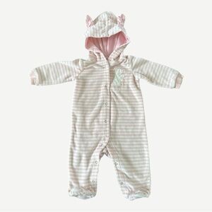 Juicy Couture Pink Striped Baby One Piece